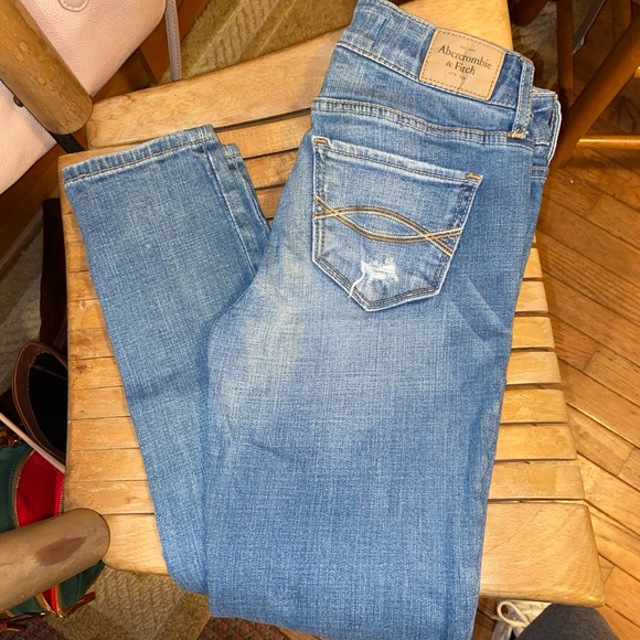 A&F Rhinestone Jeans - Picture 2 of 8